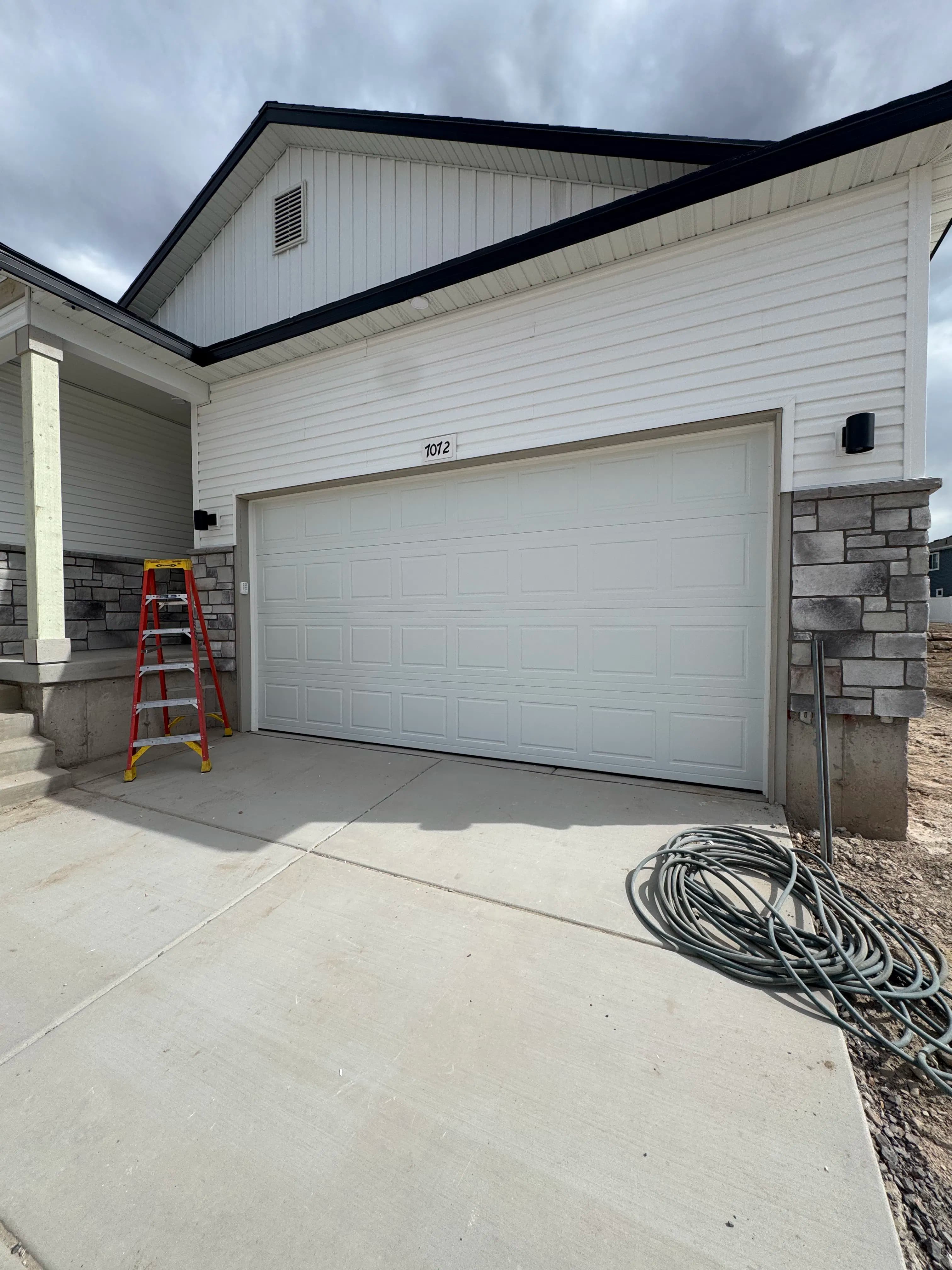 Project New Garage Door Installation for a New Build in Eagle Mountain image