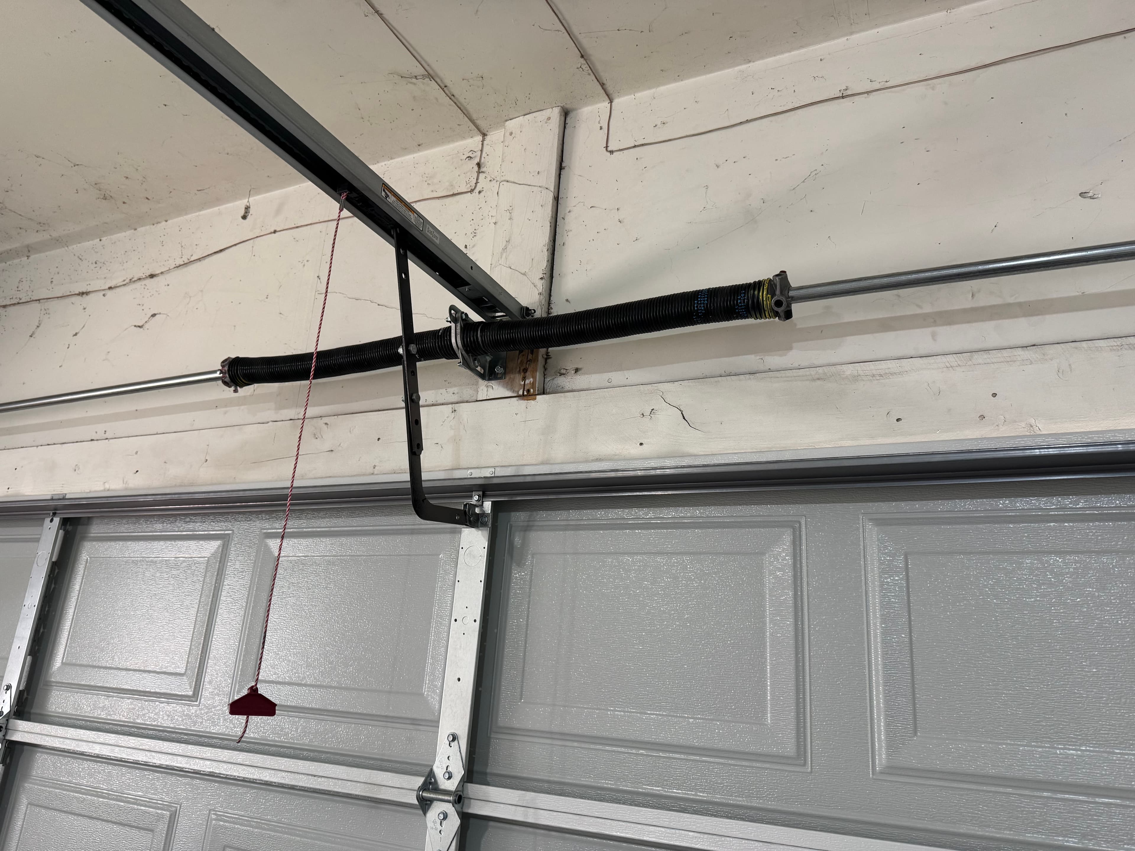 Project Emergency Garage Door Spring Replacement Done Fast image