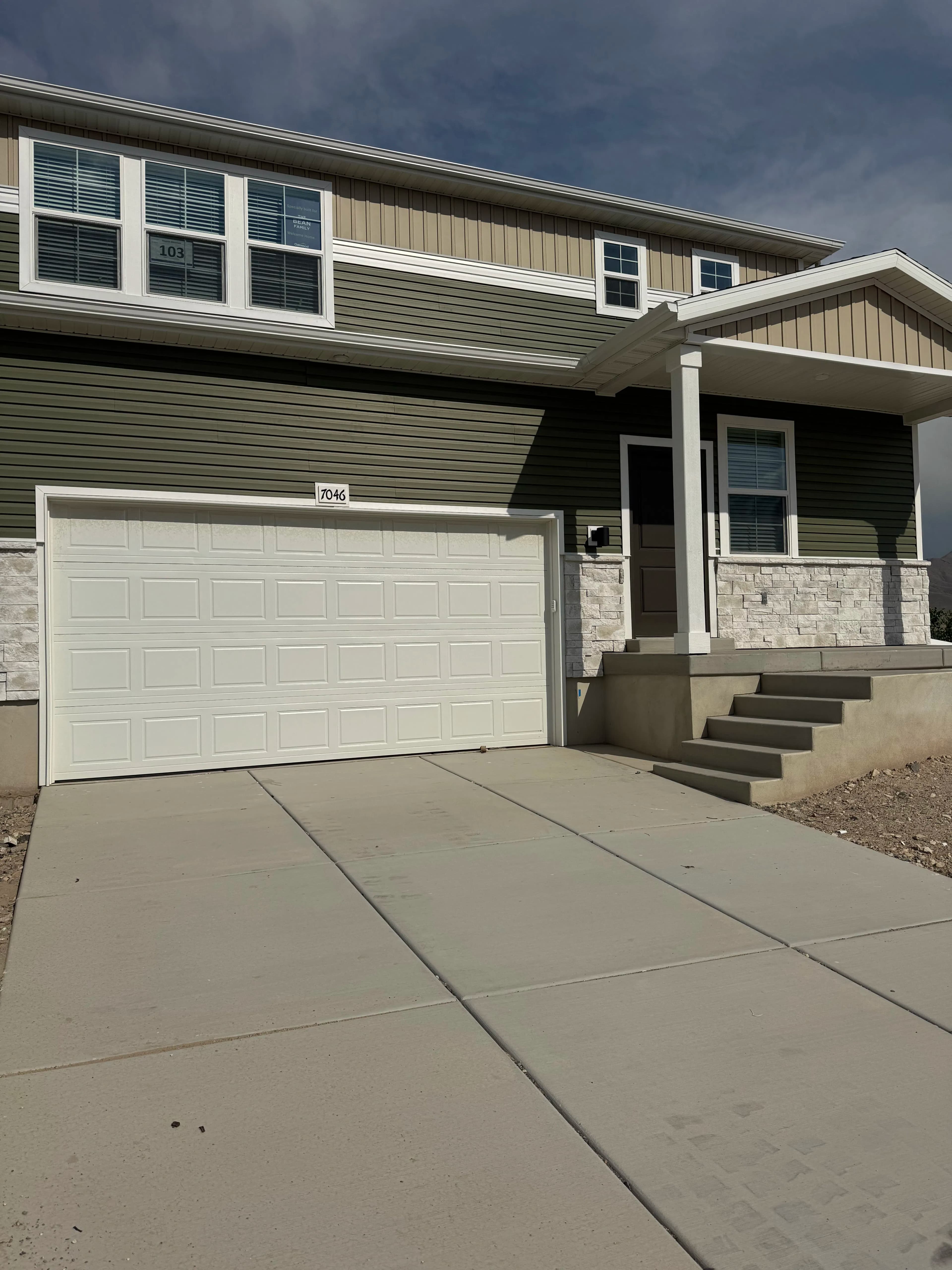 Project New Construction Garage Door Install for Oakwood Homes image