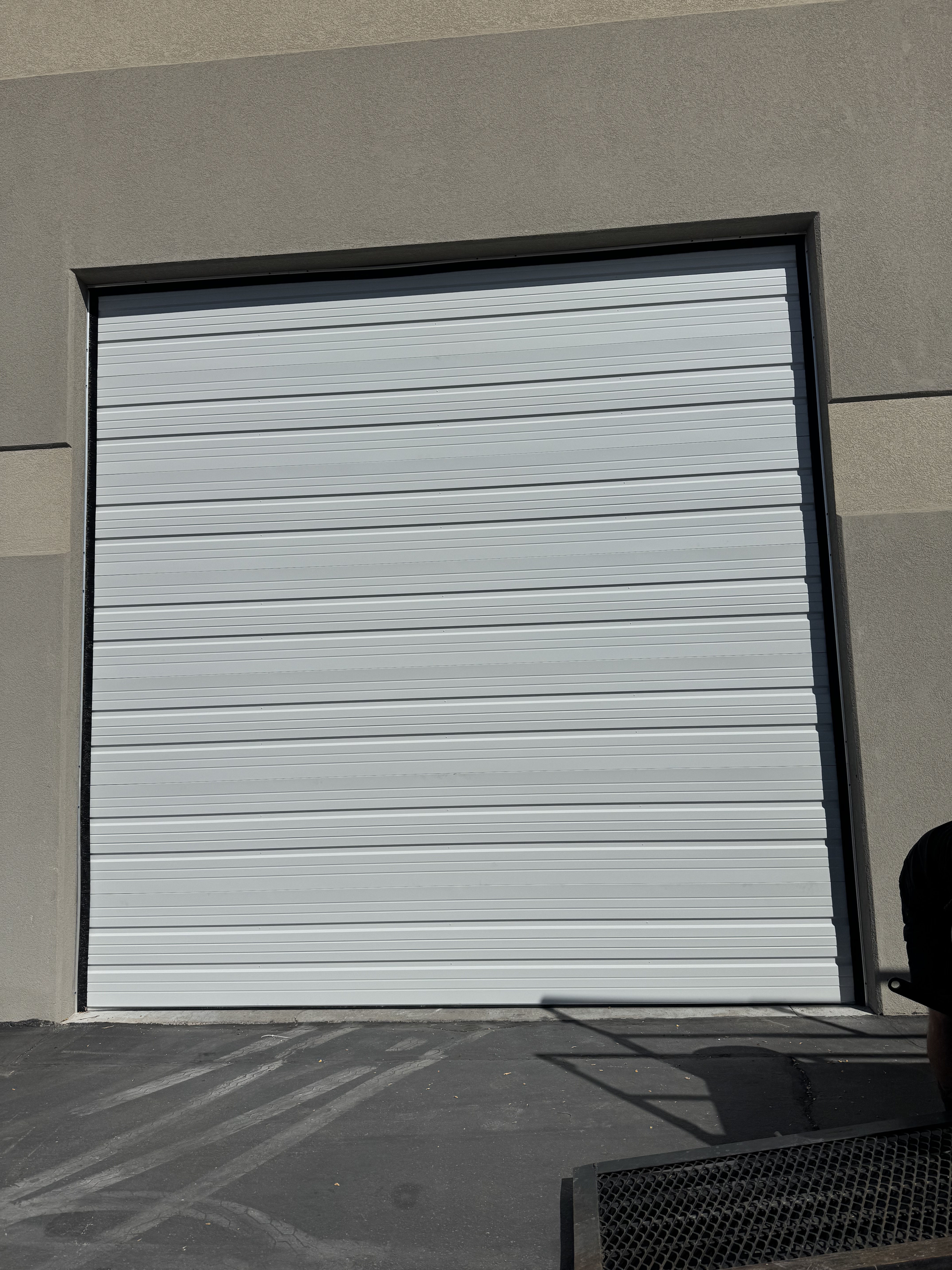 New Sectional Door Installation on a Commercial Building image