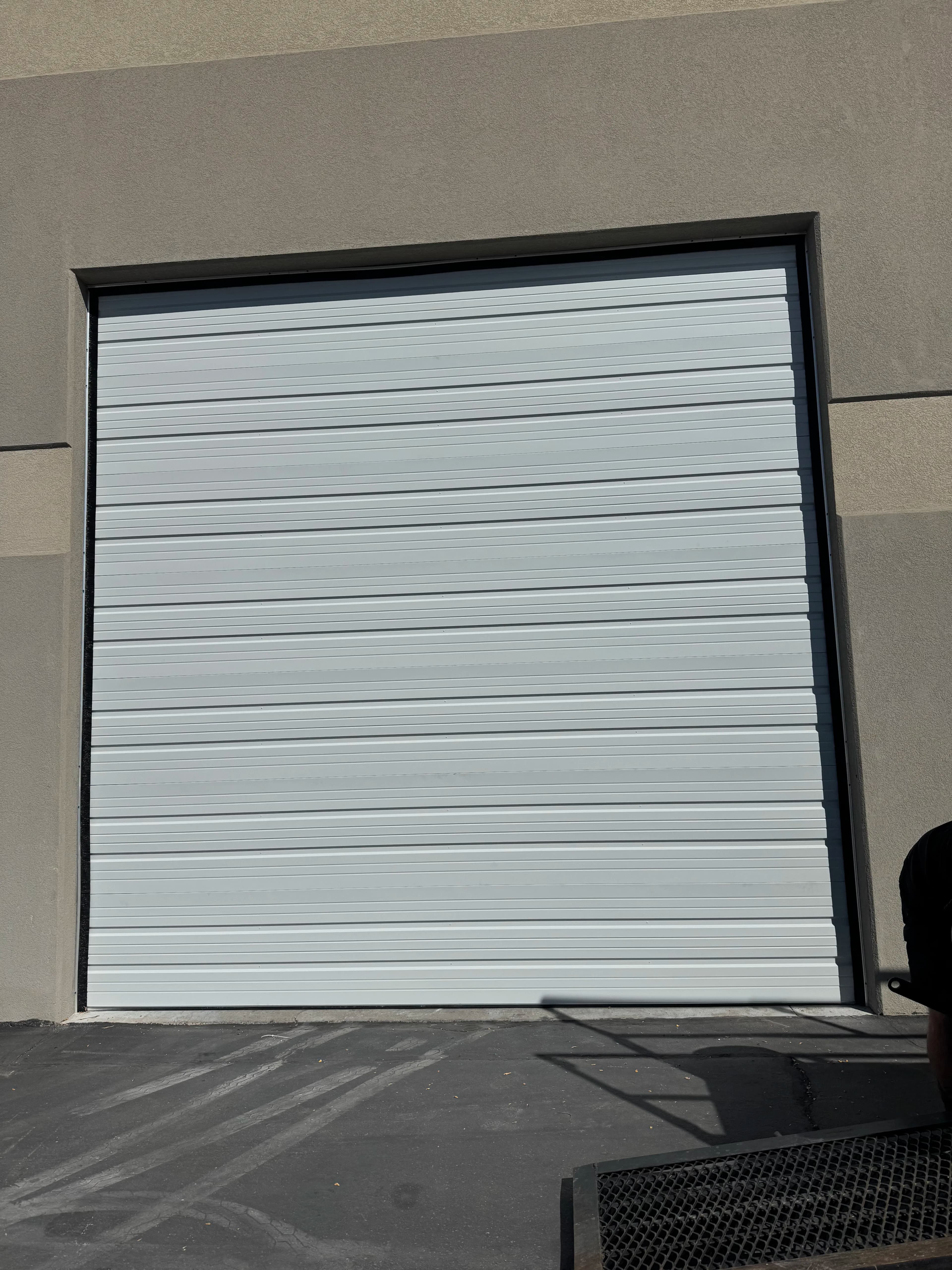 Project New Sectional Door Installation on a Commercial Building image