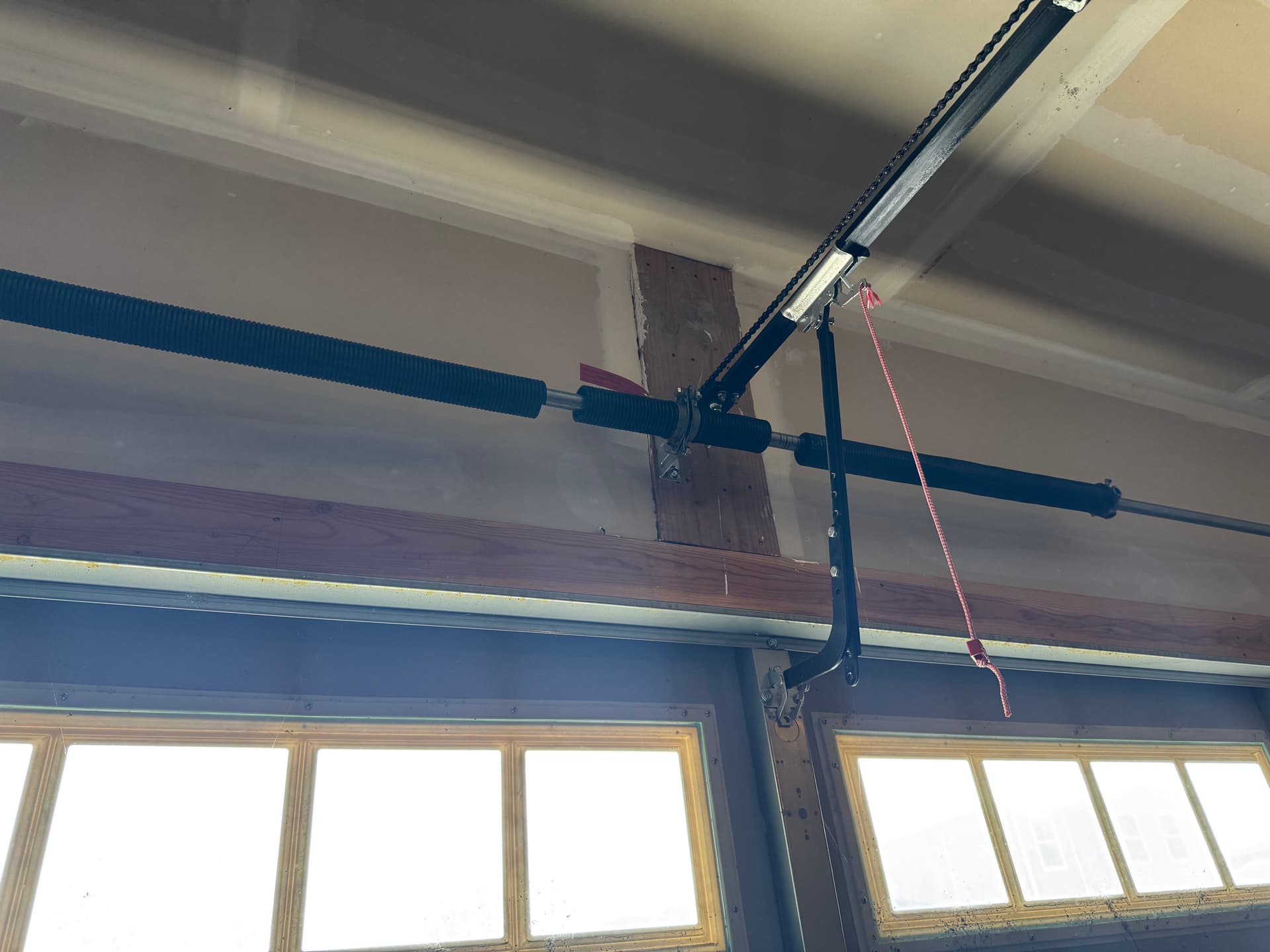Two Broken Garage Door Springs Replaced Same Day