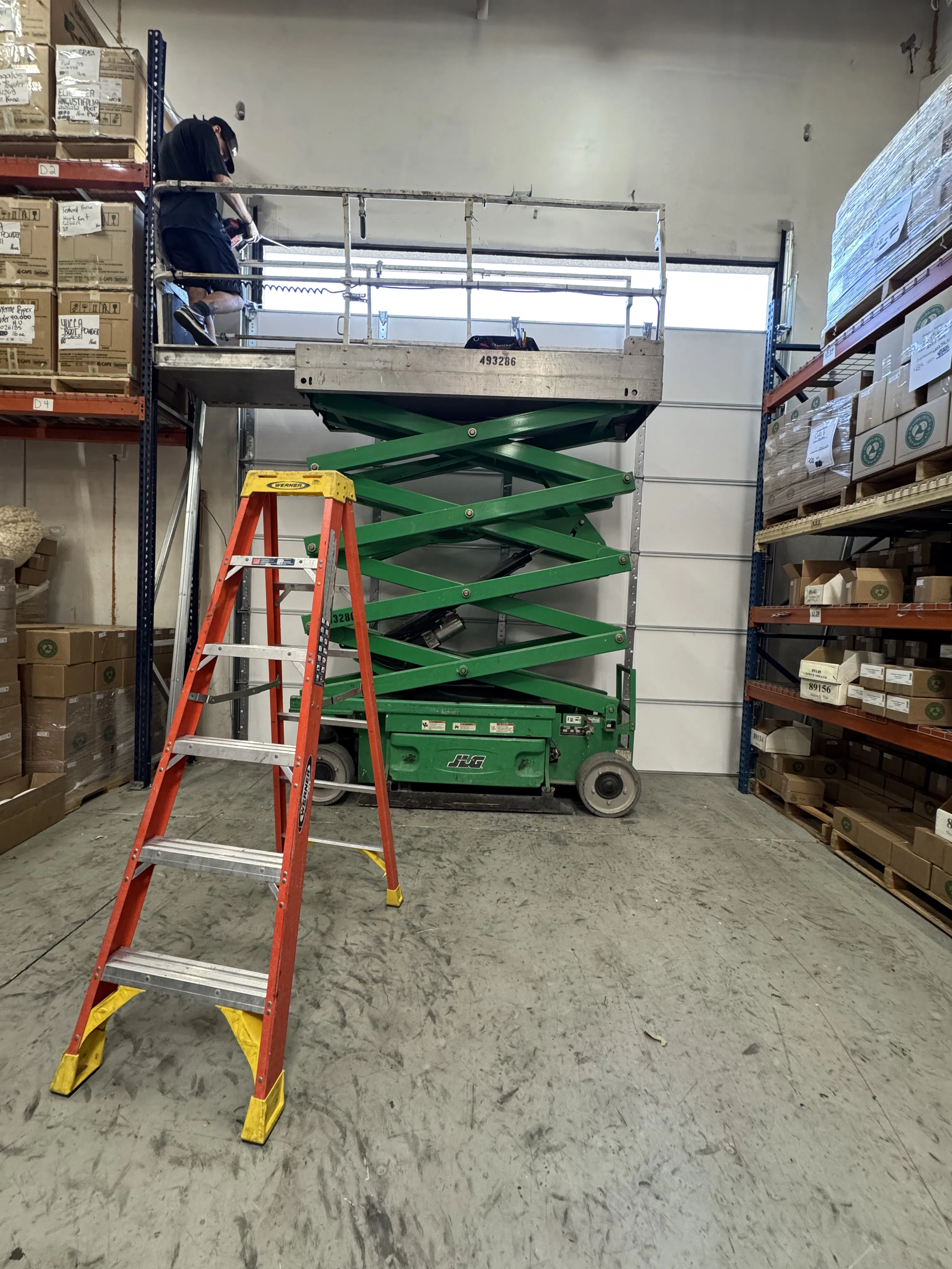 Project Commercial Sectional Garage Door Installation for a Busy Warehouse image