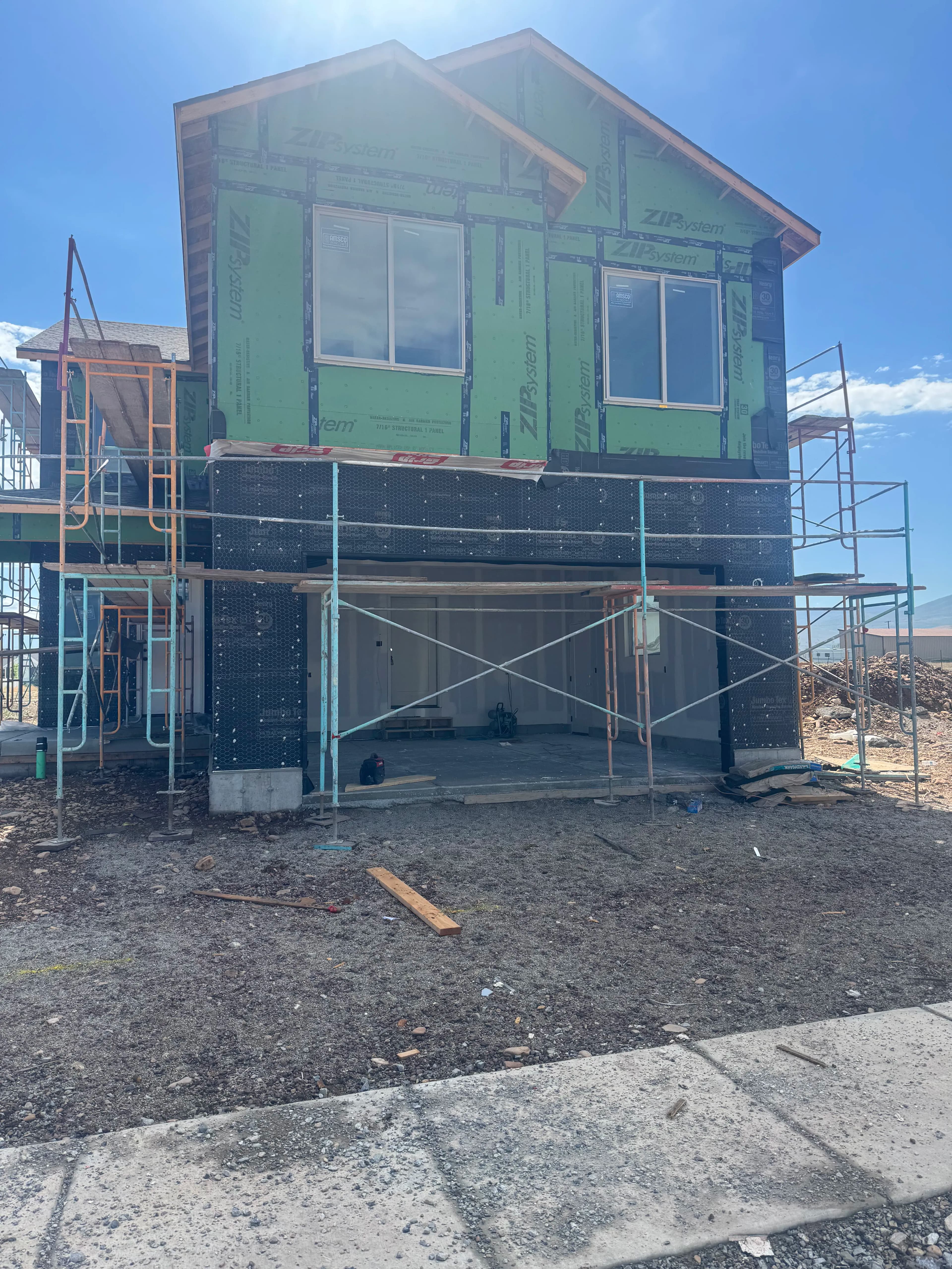 Project New Construction Garage Door Installation Done Right image