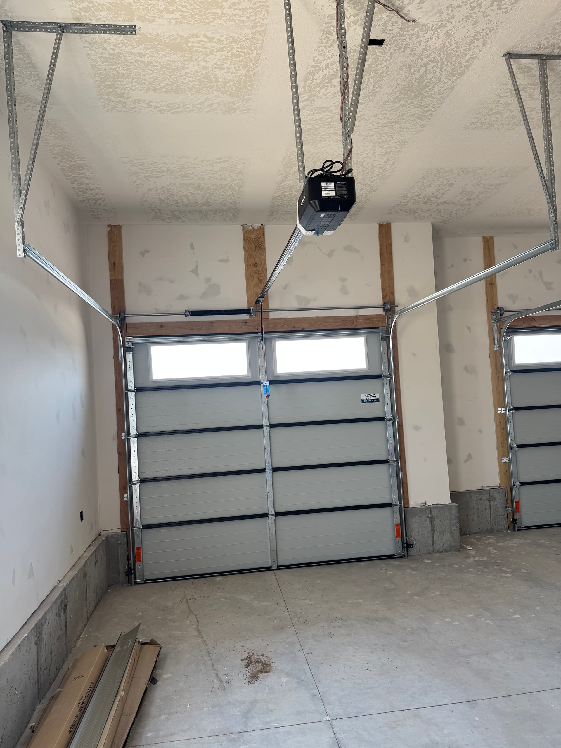 Gallery photos for Dual Garage Door and Motor Install in Orem Utah: Image #1