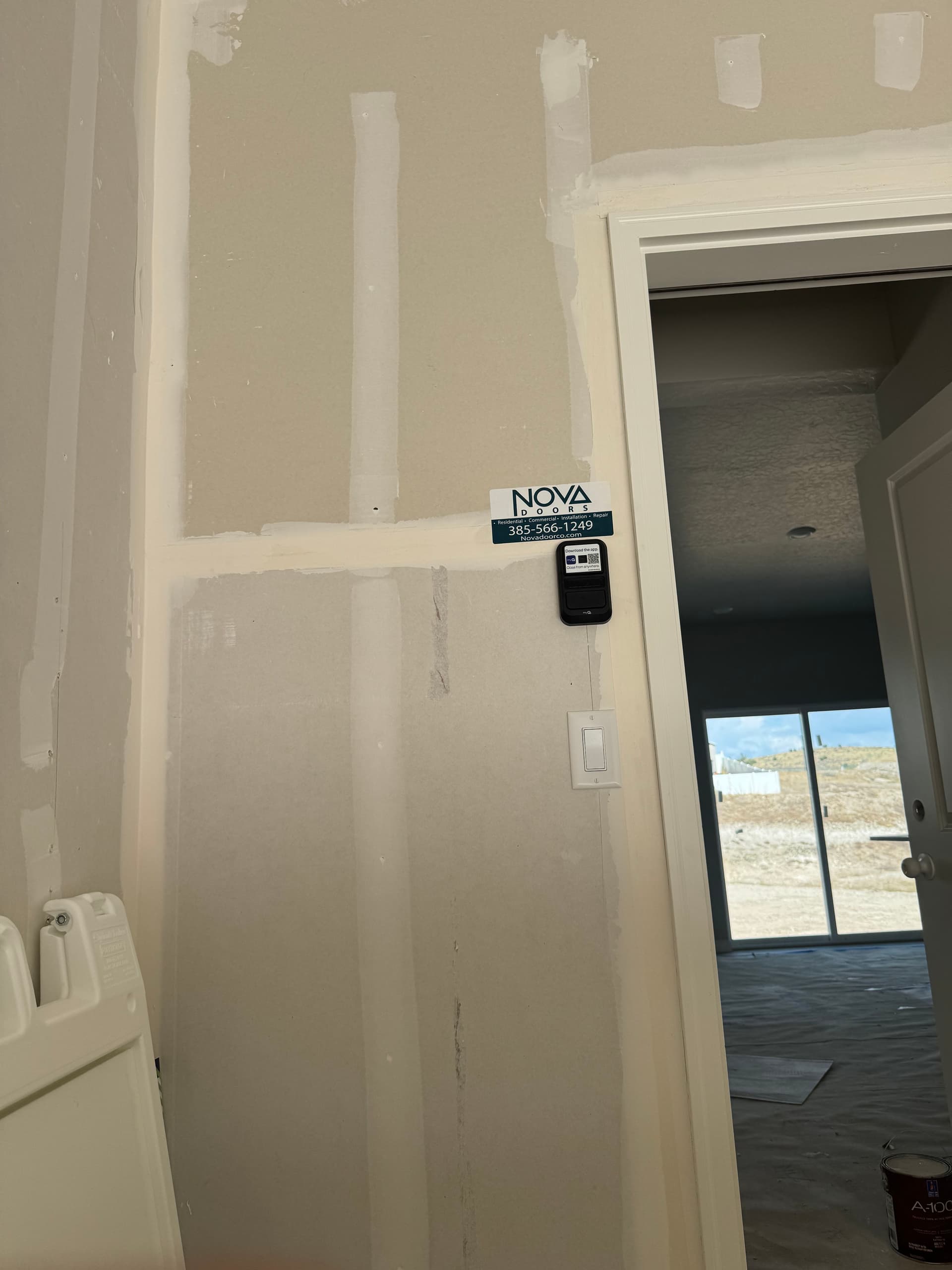 Gallery photos for New Construction Garage Door Install at Oakwood Homes: Image #1
