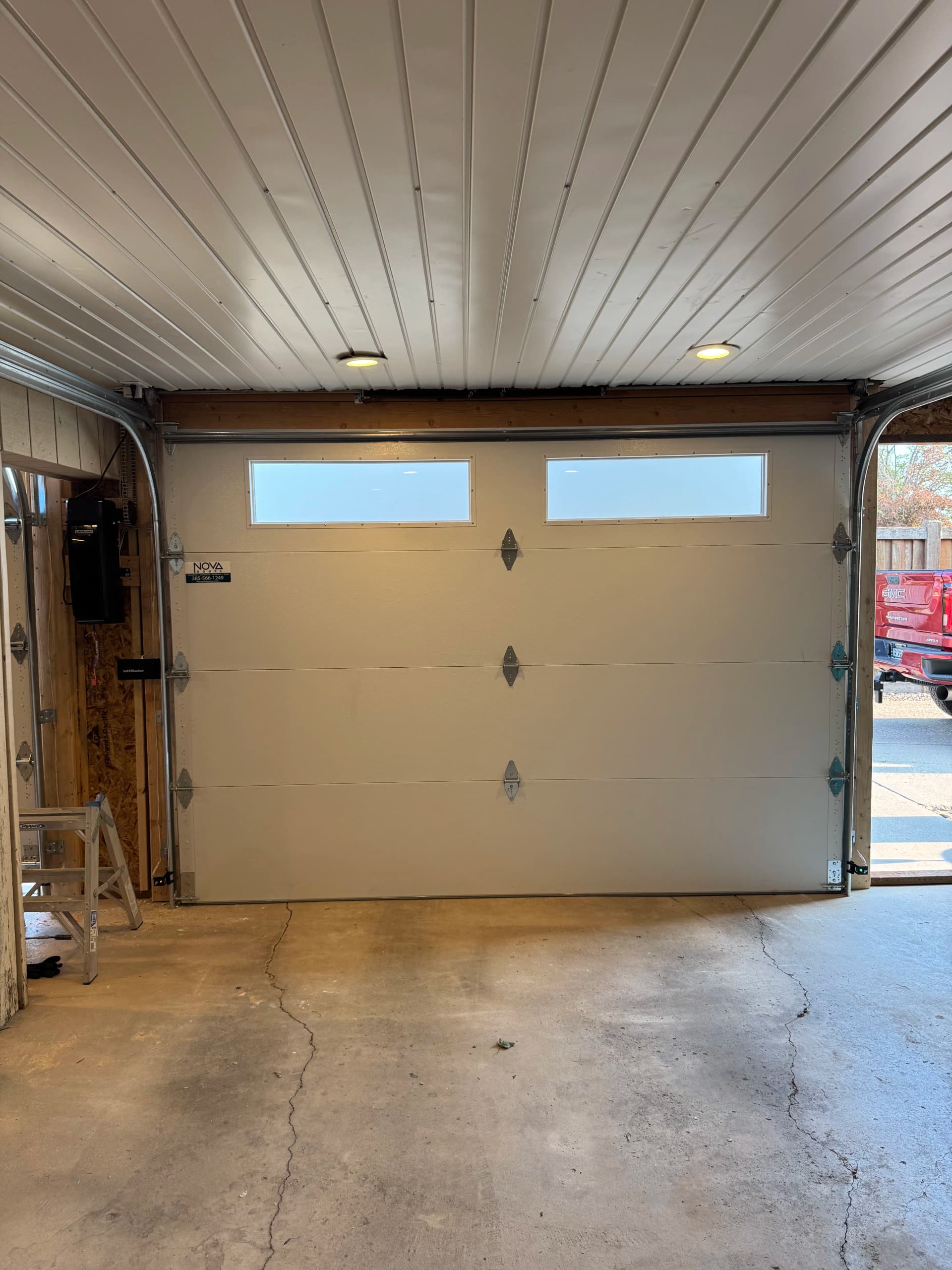 New Jackshaft Opener and Springs for a Smoother Garage Door image