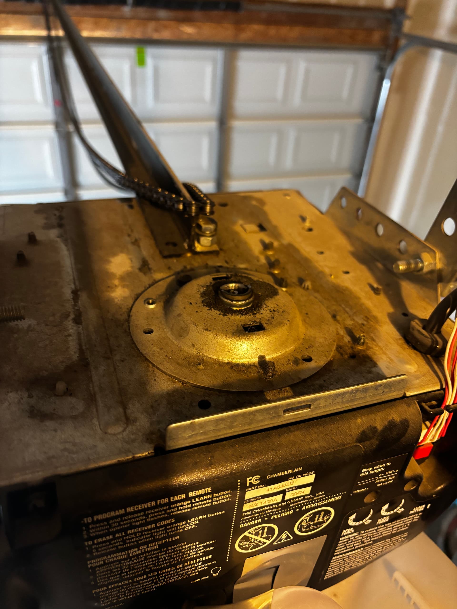 Gallery photos for A Loose Opener Chain Led Us to a Worn Sprocket: Image #3