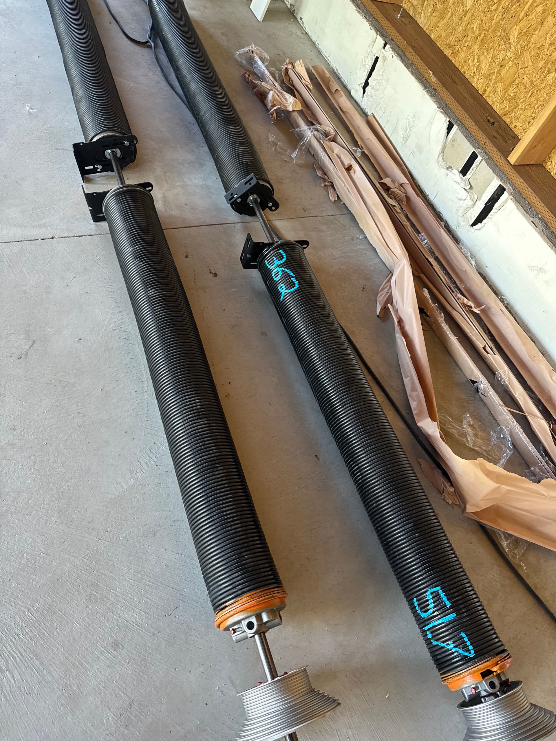 Heavy-Duty Custom Duplex Spring Replacement for 24-Foot Commercial Doors image