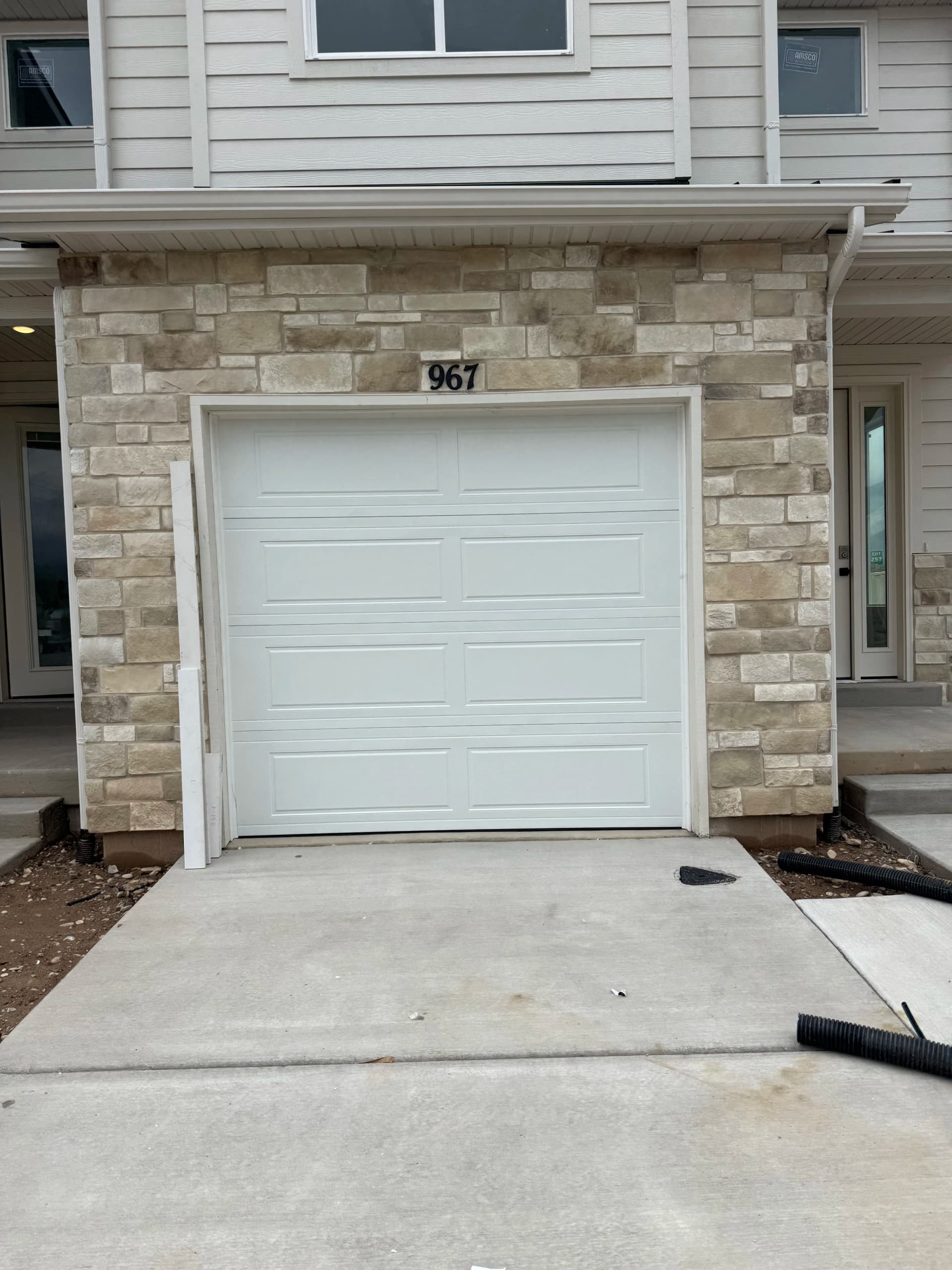 New Construction Garage Door Install Done Right image