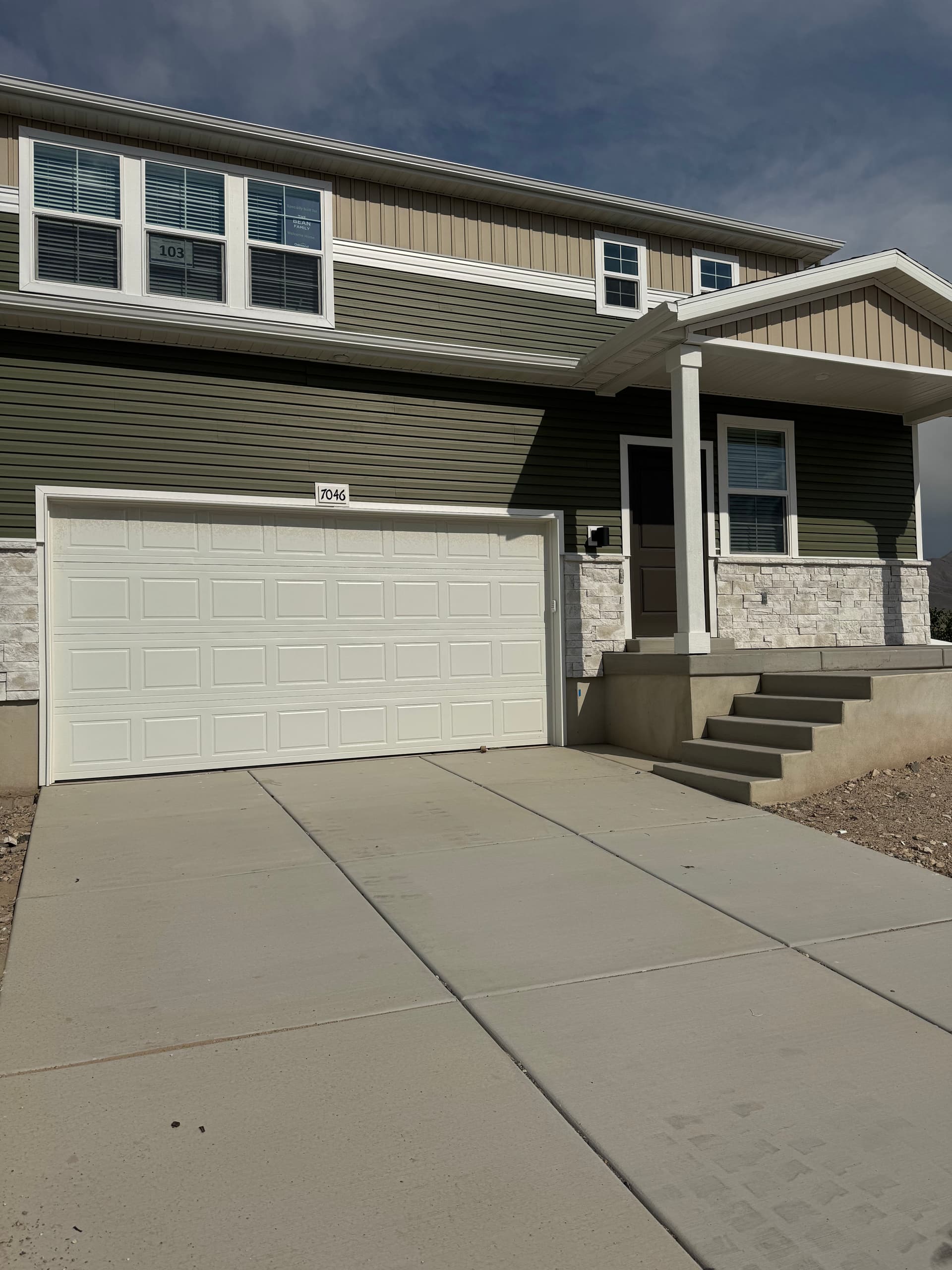 New Construction Garage Door Install for Oakwood Homes image
