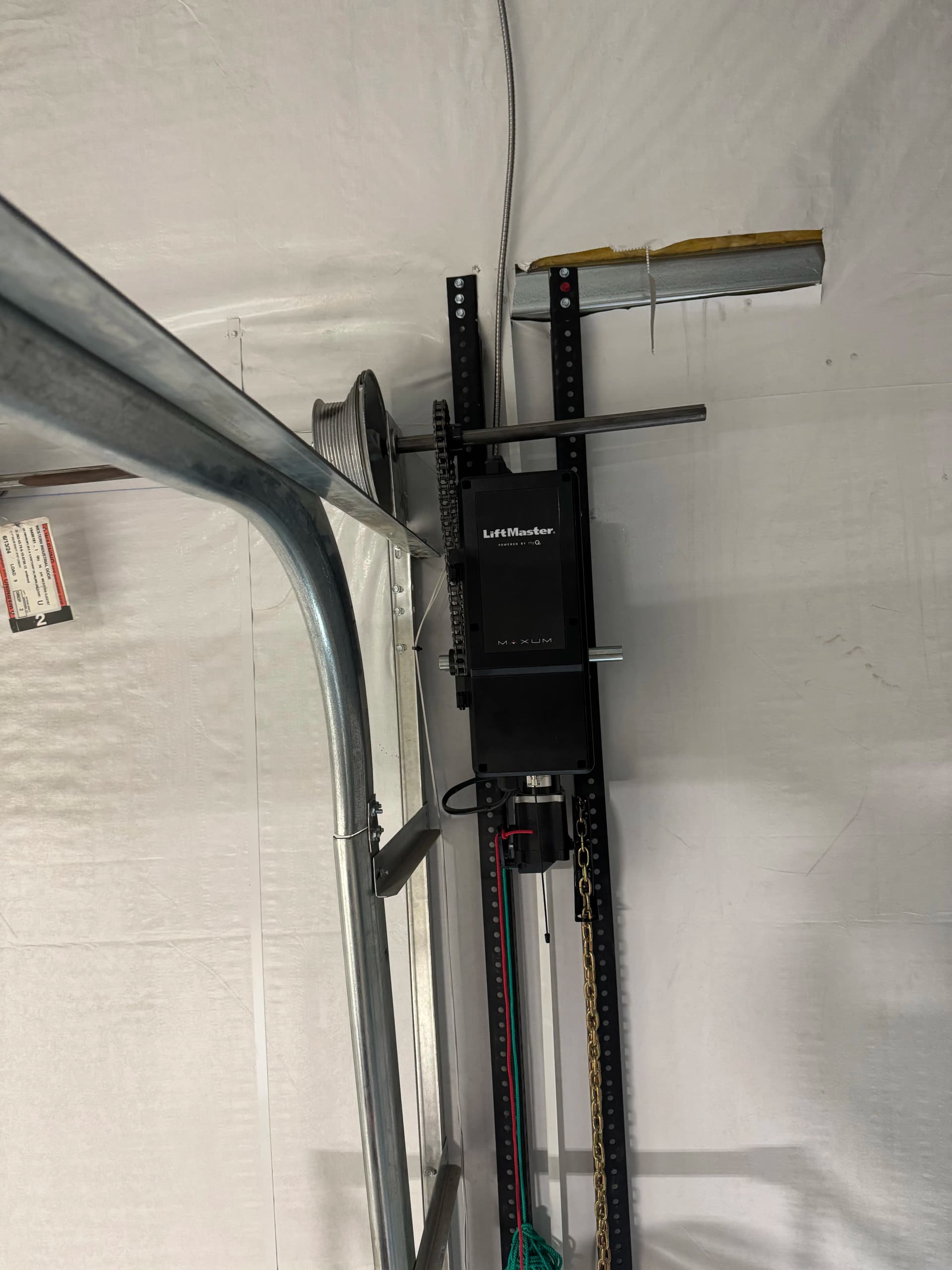 LiftMaster Maxum Jackshaft Install for a Commercial Customer image