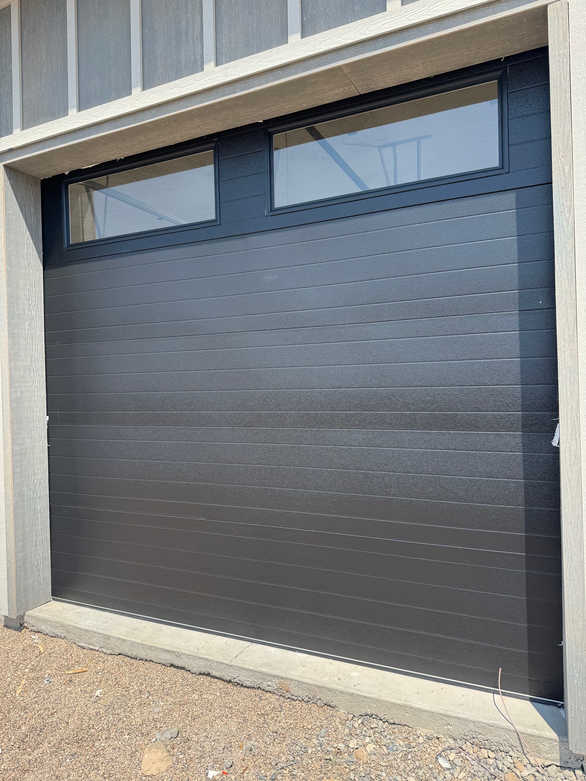 Gallery photos for New Construction Garage Door Install in Nephi for Valley Custom Homes: Image #2