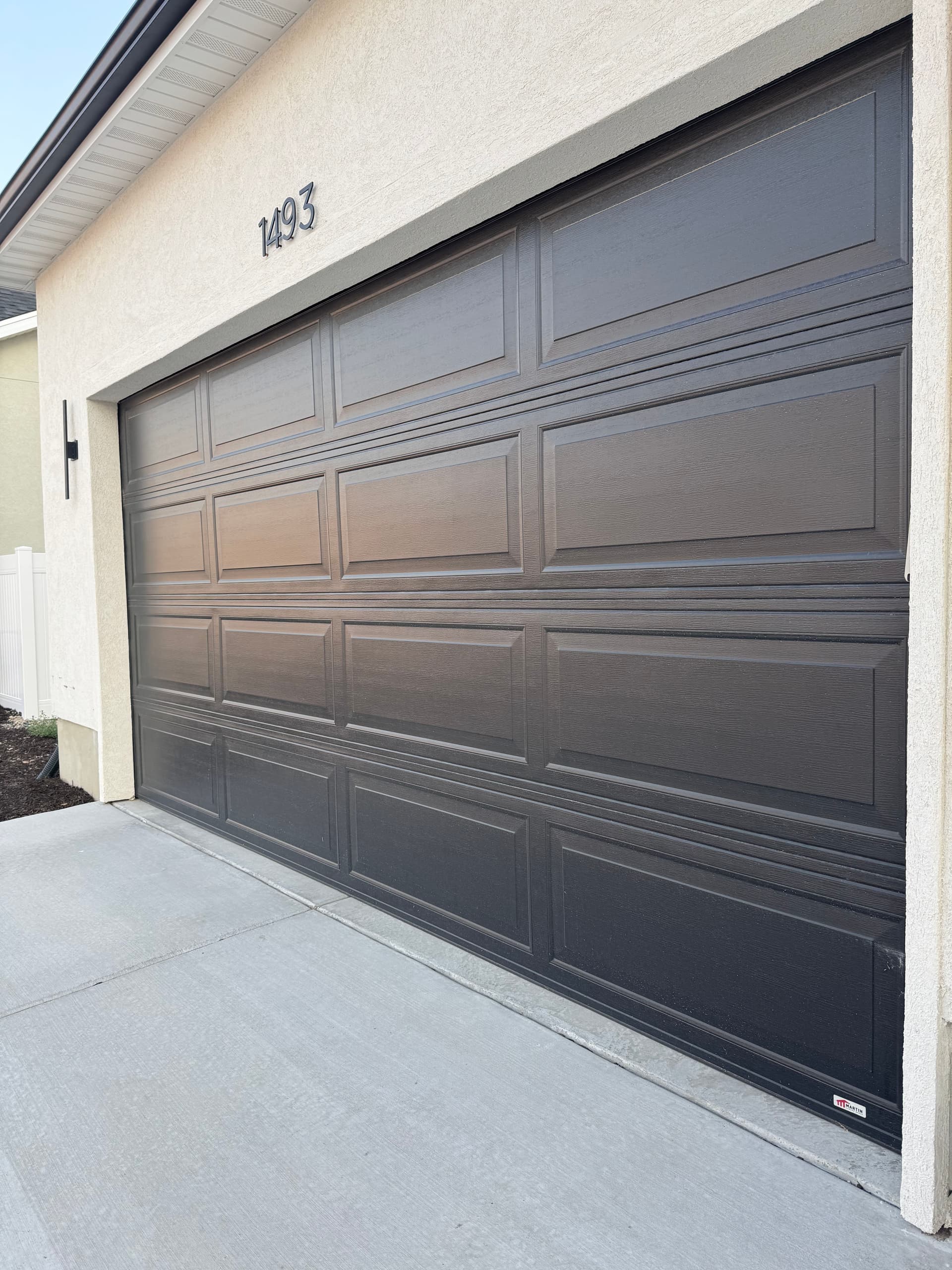 Same-Day Garage Door Replacement After Accident Damage image