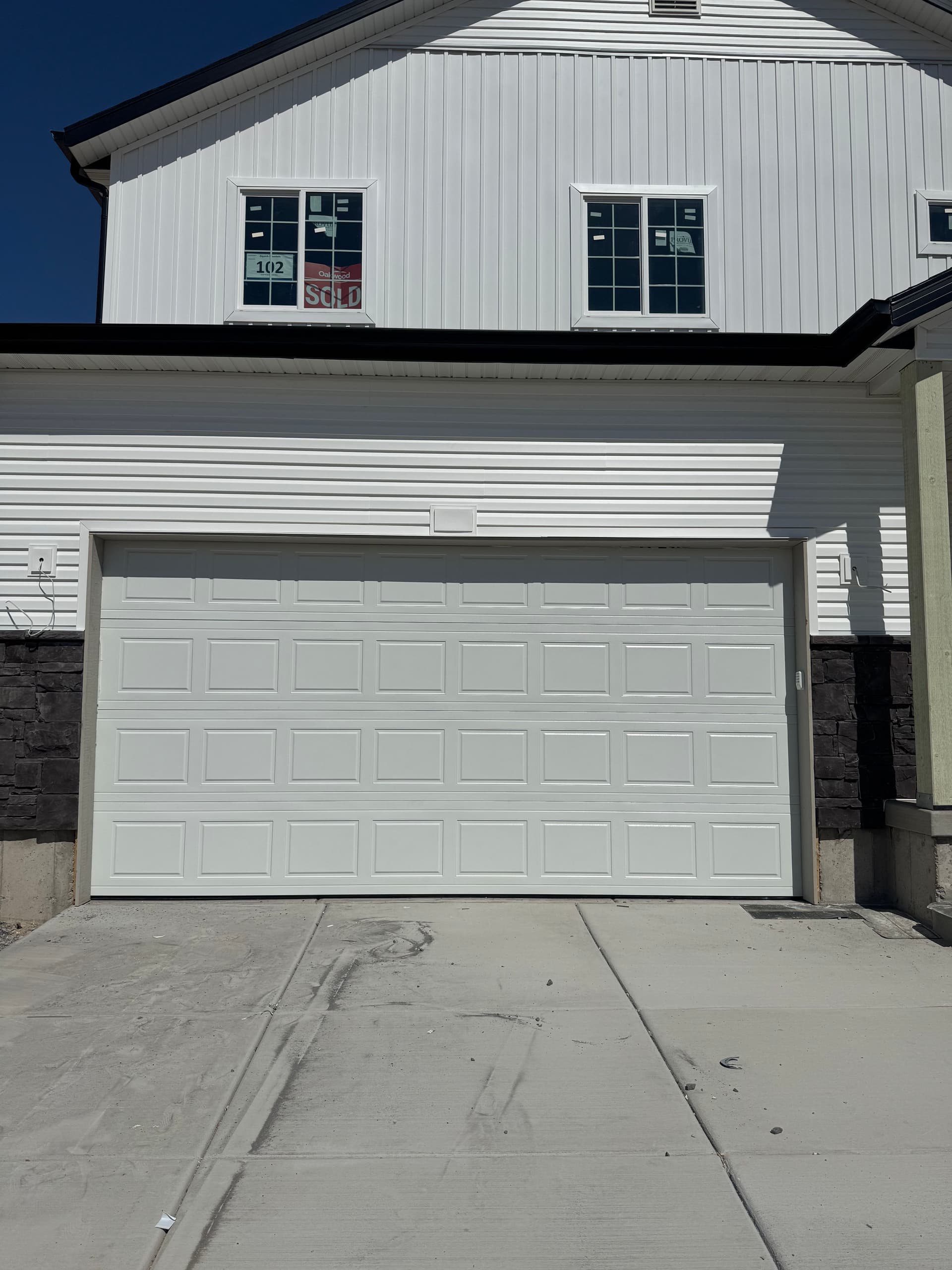 New Construction Garage Door Install Done Right image